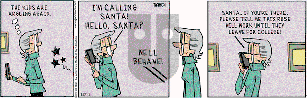 Grand Avenue on Wednesday December 13, 2023 Comic Strip