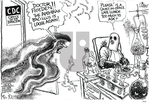 Pat Oliphant on Monday July 14, 2014 Comic Strip