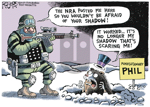 Rob Rogers on Saturday February 2, 2013 Comic Strip