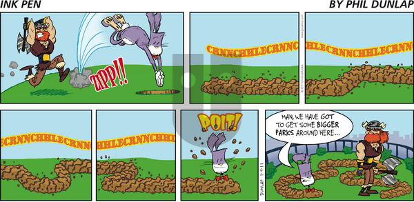 Ink Pen on Sunday January 9, 2011 Comic Strip