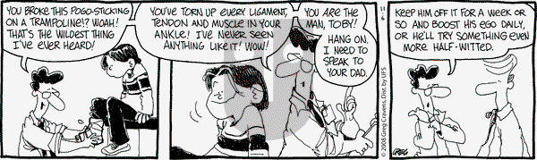 The Buckets on Thursday November 6, 2008 Comic Strip