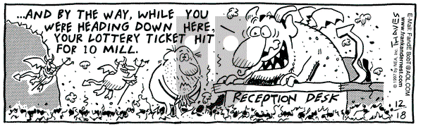 Frank and Ernest on Thursday December 18, 1997 Comic Strip
