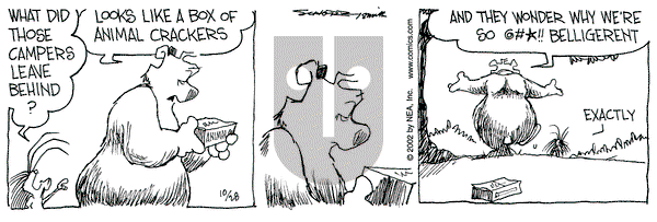 The Grizzwells on Monday October 28, 2002 Comic Strip