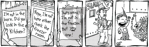 Lio on Monday November 25, 2013 Comic Strip