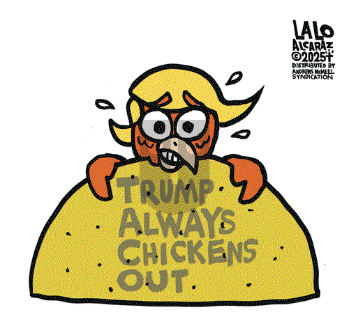 Lalo Alcaraz on Saturday May 31, 2025 Comic Strip