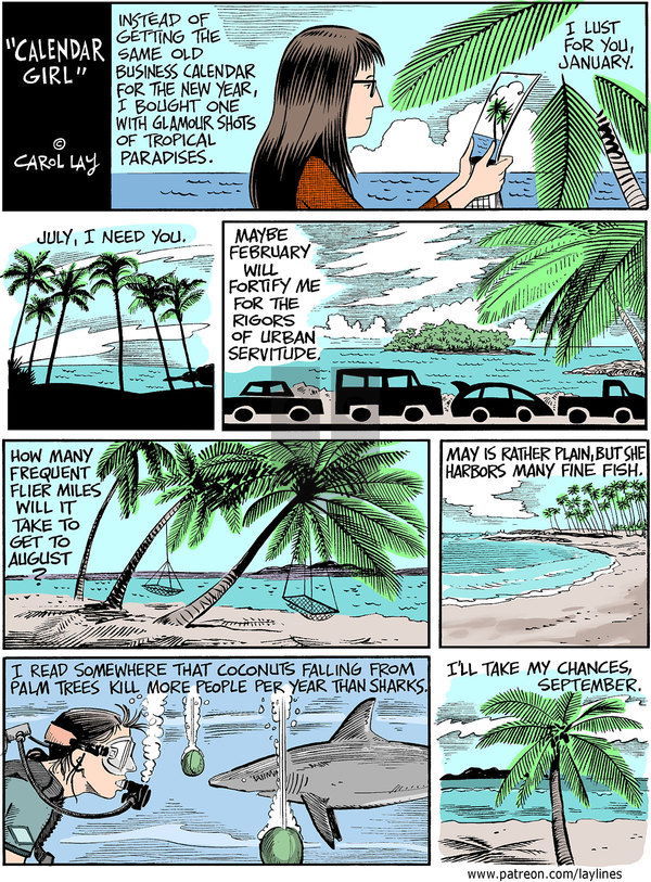 Lay Lines - Monday December 5, 2022 Comic Strip