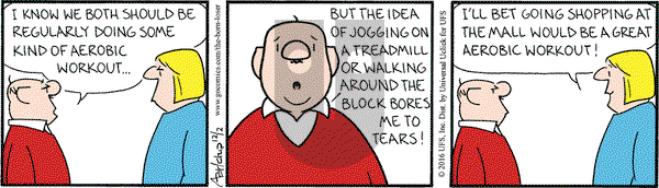 The Born Loser on Friday December 2, 2016 Comic Strip