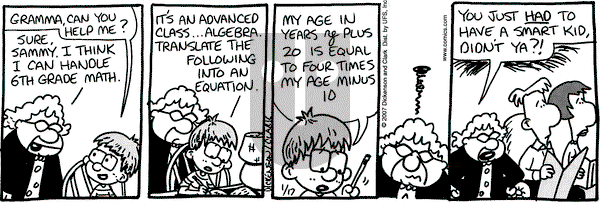 Lola on Wednesday January 17, 2007 Comic Strip