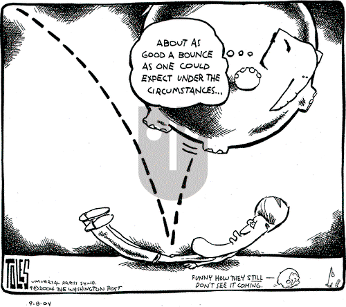 Tom Toles on Wednesday September 8, 2004 Comic Strip
