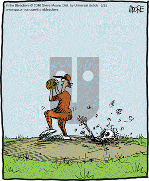 In the Bleachers on Saturday June 25, 2016 Comic Strip