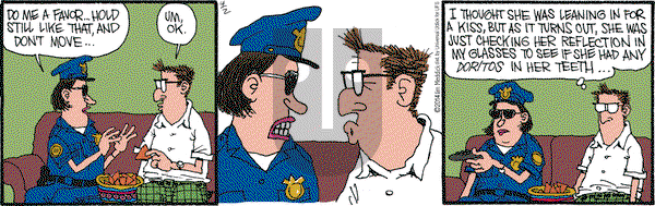 Monty on Wednesday April 2, 2014 Comic Strip