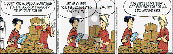 Baldo on Saturday April 4, 2009 Comic Strip