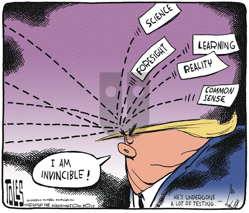 Tom Toles on Thursday October 8, 2020 Comic Strip