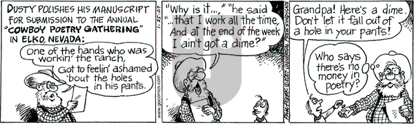 The Elderberries on Thursday January 25, 2007 Comic Strip