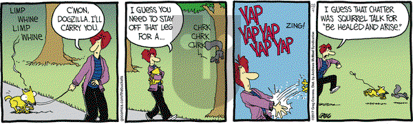 The Buckets on Wednesday October 4, 2017 Comic Strip