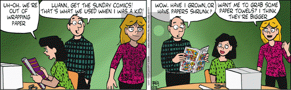 Luann on Monday December 22, 2014 Comic Strip