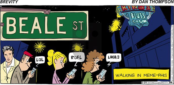 Brevity on Sunday February 24, 2019 Comic Strip