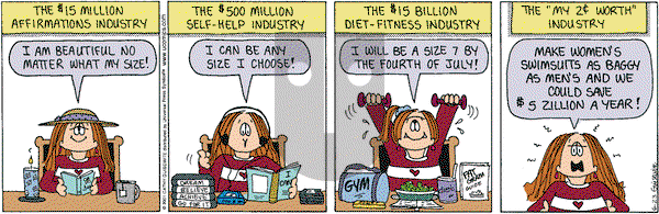 Cathy Classics on Saturday June 23, 2001 Comic Strip