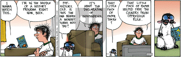 Get Fuzzy on Tuesday July 27, 2010 Comic Strip