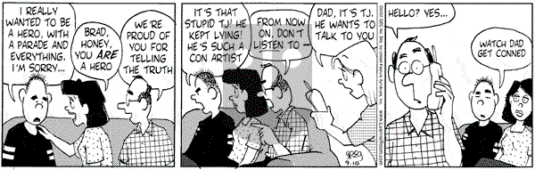 Luann on Tuesday September 10, 2002 Comic Strip