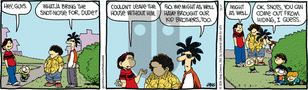 The Buckets on Wednesday June 25, 2014 Comic Strip
