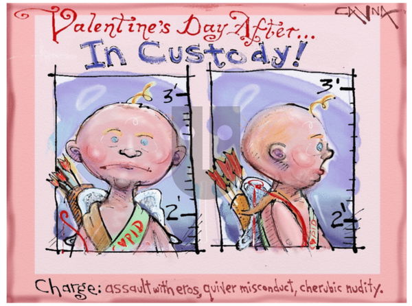 Warped on Friday February 14, 2025 Comic Strip