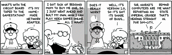 FoxTrot - Friday October 11, 2002 Comic Strip