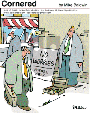 Cornered on Monday March 19, 2018 Comic Strip
