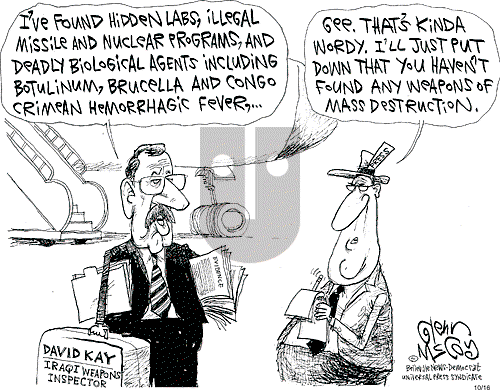 Glenn McCoy on Thursday October 16, 2003 Comic Strip