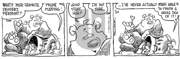 The Grizzwells on Wednesday July 29, 1998 Comic Strip