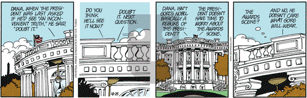 Doonesbury on Thursday October 25, 2007 Comic Strip