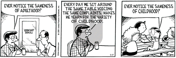 Grand Avenue on Wednesday May 17, 2006 Comic Strip