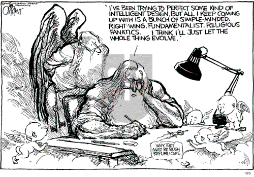 Pat Oliphant on Wednesday October 5, 2005 Comic Strip