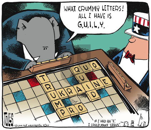 Tom Toles on Sunday November 10, 2019 Comic Strip