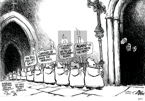 Pat Oliphant on Monday February 11, 2013 Comic Strip
