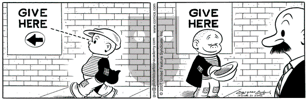 Nancy on Thursday June 21, 2007 Comic Strip