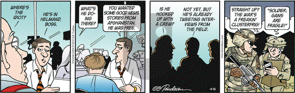 Doonesbury on Monday April 16, 2012 Comic Strip