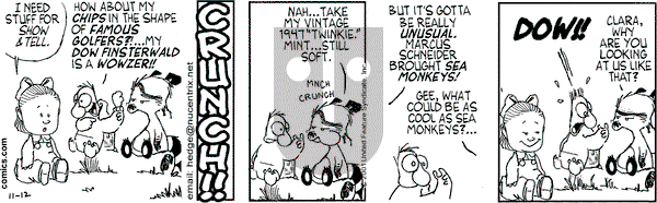 Over the Hedge on Monday November 12, 2001 Comic Strip