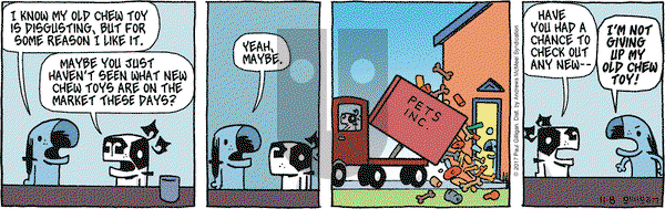 Pooch Cafe on Wednesday November 8, 2017 Comic Strip