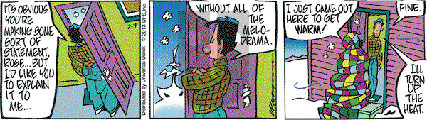 Rose is Rose on Thursday February 7, 2013 Comic Strip
