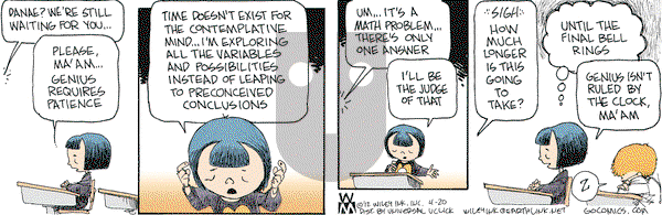 Non Sequitur - Friday April 20, 2012 Comic Strip