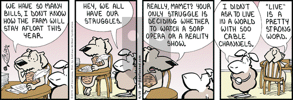 DeFlocked on Monday April 15, 2019 Comic Strip