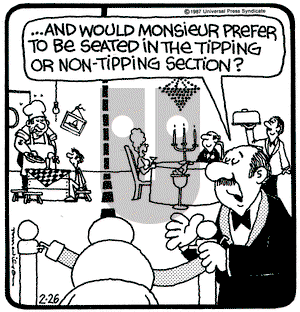 Ziggy on Thursday February 26, 1987 Comic Strip