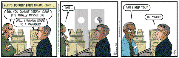 The Boondocks - Friday May 7, 2004 Comic Strip