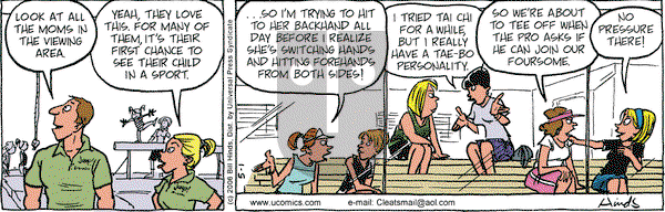 Cleats on Monday May 1, 2006 Comic Strip