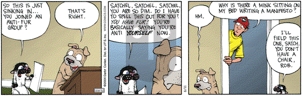 Get Fuzzy on Friday June 11, 2004 Comic Strip