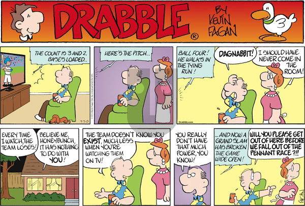 Drabble on Sunday July 7, 2013 Comic Strip