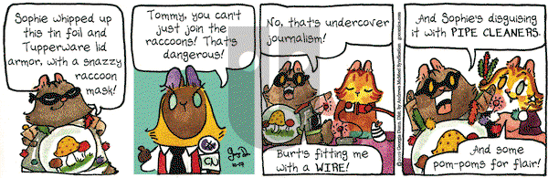 Breaking Cat News on Thursday October 17, 2019 Comic Strip