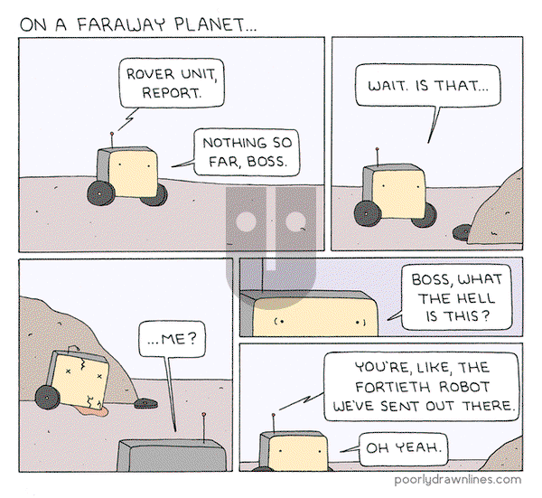 Poorly Drawn Lines on Wednesday May 3, 2017 Comic Strip