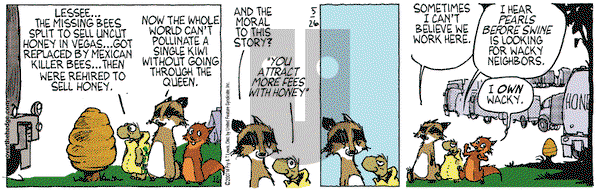 Over the Hedge on Saturday May 26, 2007 Comic Strip